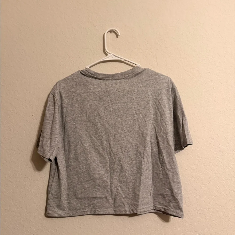 Mickey Mouse Cropped Patches T-Shirt - Picture 4 of 4